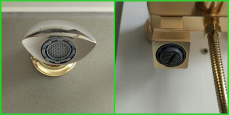 Kitchen faucet built-in anti-splash bubble accessory, built-in filter screen, water outlet core, Amazon ebay Specification drawing