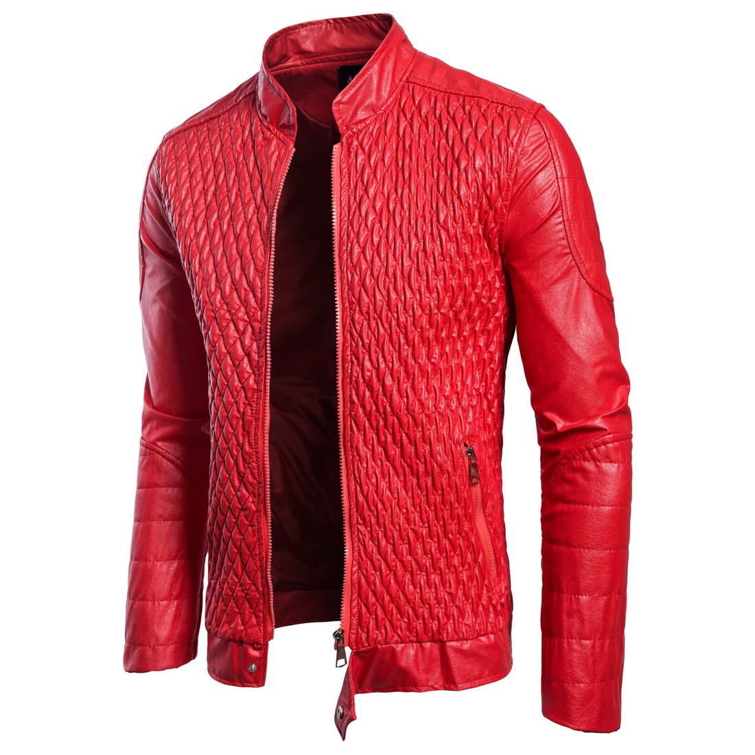 Veste en cuir homme - Ref 3443859 Image 3