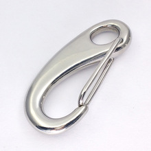 不锈钢简易弹簧钩.万向钩.固定钩，狗链头.单头钩.双头钩.蛋形E18