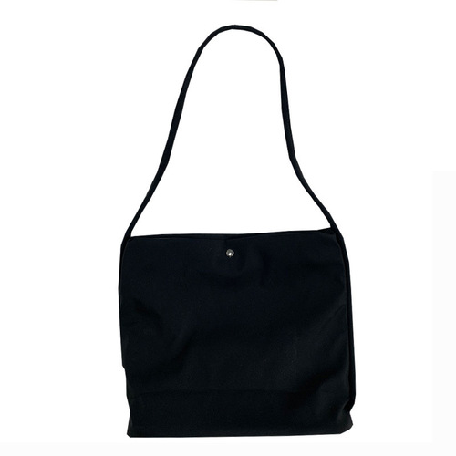 Candy color cloth bag, small fresh and simple solid color nylon canvas bag for women, single shoulder ins student work crossbody bag for women