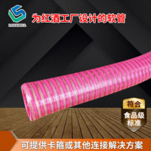 意大利IPL食品级塑筋增强PVC红酒管  葡萄酒啤酒白酒吸排软管65