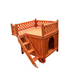 Luxury cat nest house solid wood cat staircase cat and villa cage house jumping platform