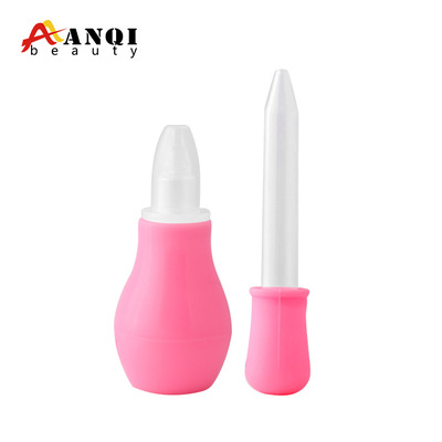 工厂订制婴儿吸鼻器套装 日常宝宝去鼻屎吸 喂药器宝宝护理两件套