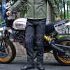 starry sky knight motorcycle winter Windbreak Pants  Plush keep warm Water splashing Casual pants