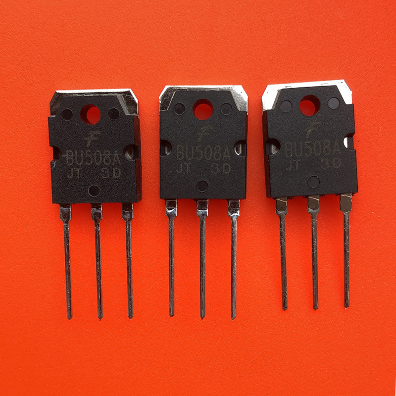 BU508A NPN超声波功率管高压快速电源开关晶体管TO-3P 700V8A全新