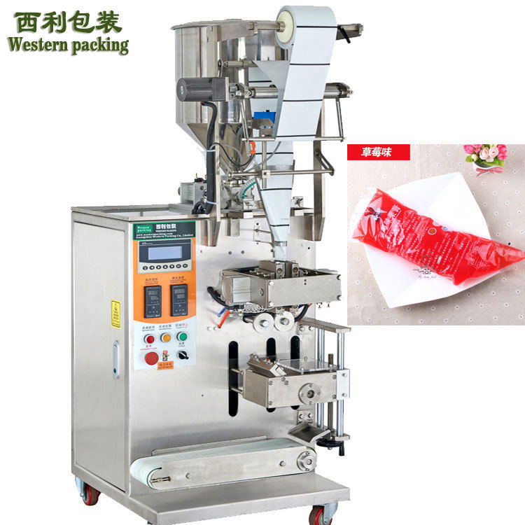 批发番茄酱包装机 袋装辣椒油包装机酱料 调味料自动包装机