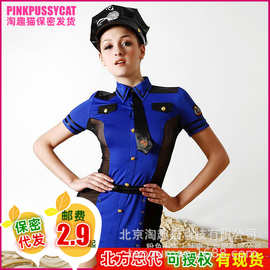 高档情趣内衣制服诱惑套装女式警察服护士性感角色扮演夜店派对端