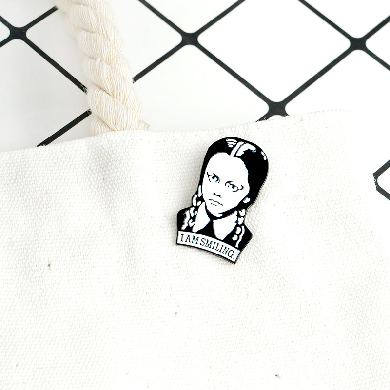 Cartoon Pattern Fashion Pin Cartoon Alloy Stoving Varnish Unisex Brooches