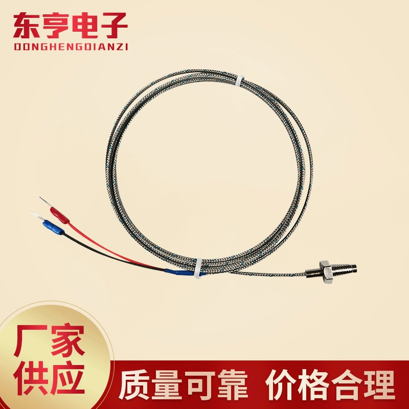 Метрические зубы М6 Тонкие зубы Винт с Медной головкой Многожильный провод термопары Температурный провод Термопара К-типа