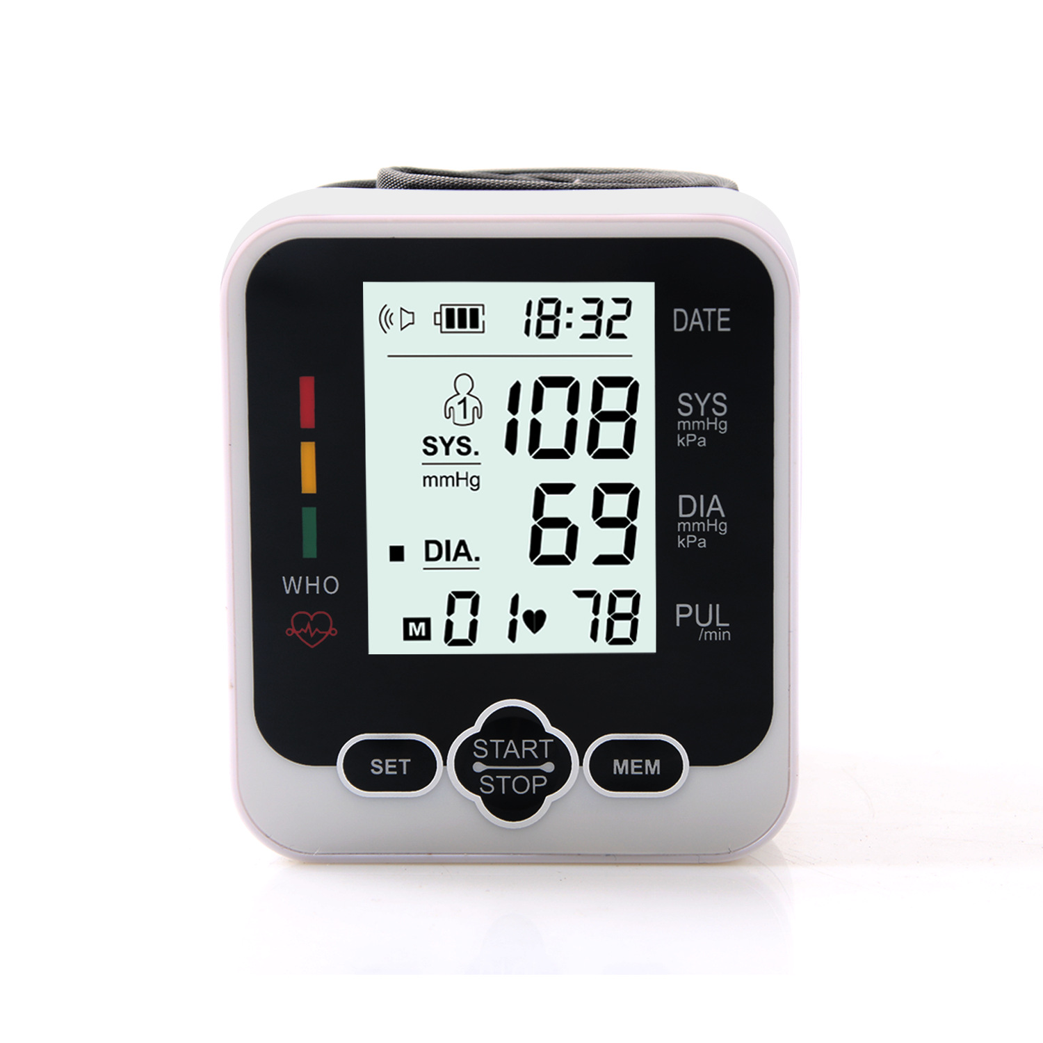 Factory wholesale home medical wrist -type fully automatic voice…