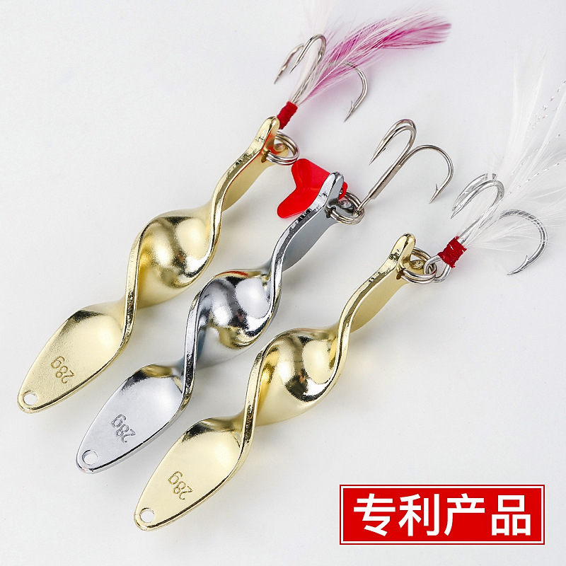 Metal Blade Baits Spinner Baits Bass Trout Fresh Water Fishing Lure