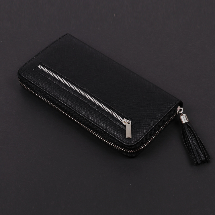 Korean Long Zipper Multi-card Position Large Capacity Clutch Bag Men's New Mobile Phone Wallet Wholesale display picture 9