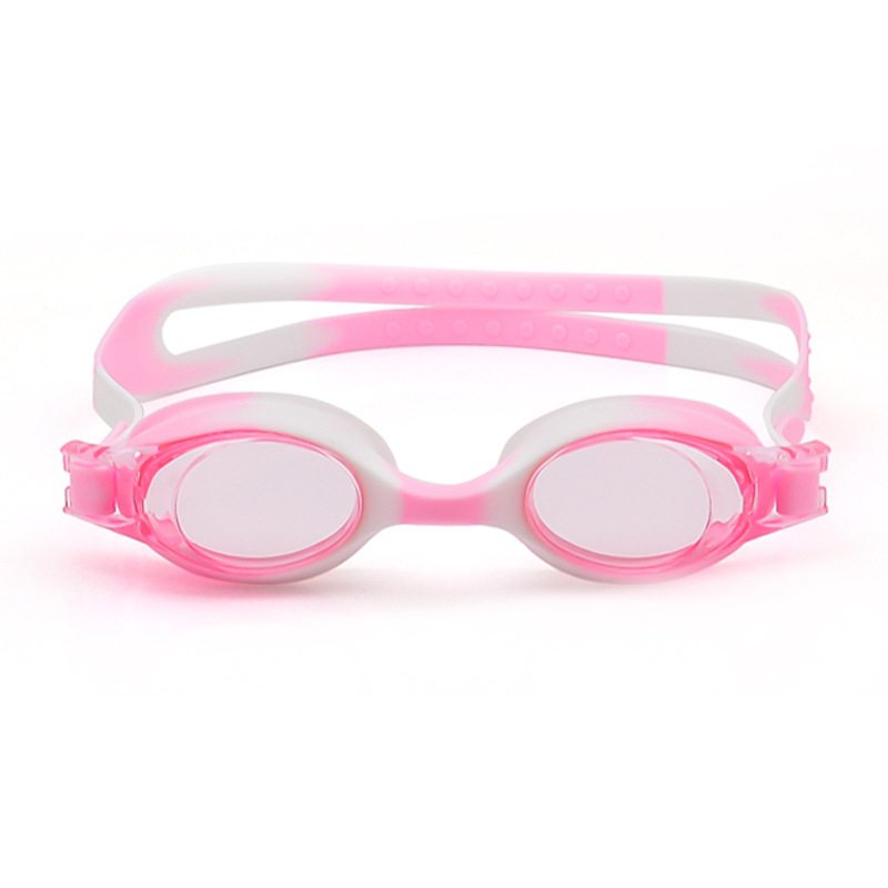 Børns high-definition anti-dug silikone svømmebriller med et bredt synsfelt, behagelig UV-bestandig til_voghion.com