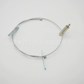 不锈钢304灯饰吊绳订制 钢丝绳拉索拉线冲压拉环压铸点焊熔断加工