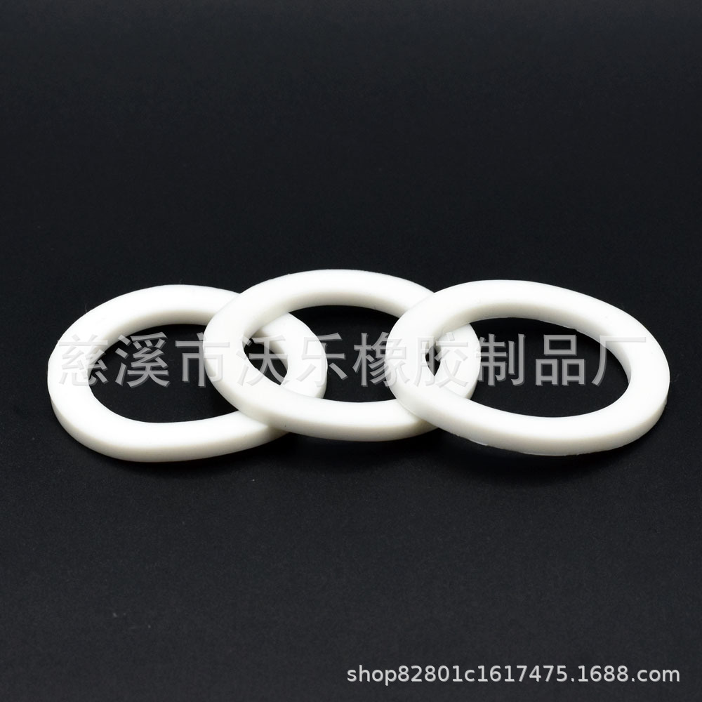 防水硅胶垫片 圆形透明FDA食品级瓶盖密封防水硅胶平垫片 环保
