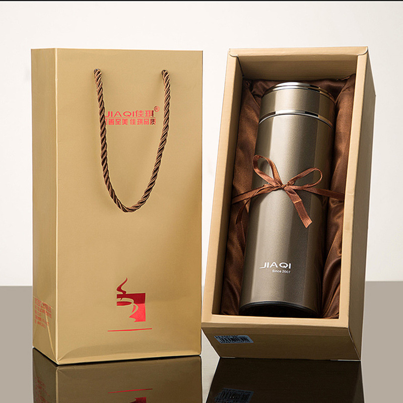Jiaqi vacuum cup S1851 wholesale business affairs gift Water cup customized fashion Simplicity Stainless steel glass