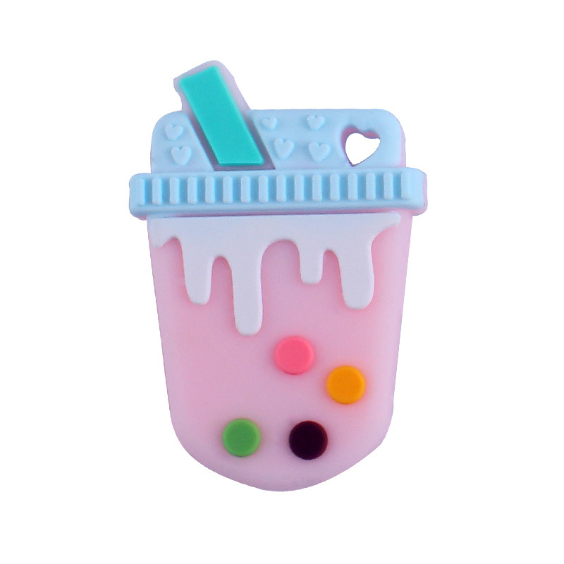 Directo de fábrica de calidad alimentaria de silicona Kaola teether perlas a granel Kaola joyería tesoro molienda teether perlas al por mayor