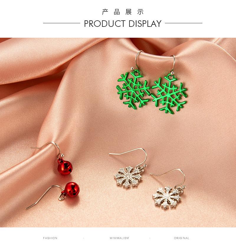 Fashion Geometric Alloy No Inlaid Earrings display picture 1