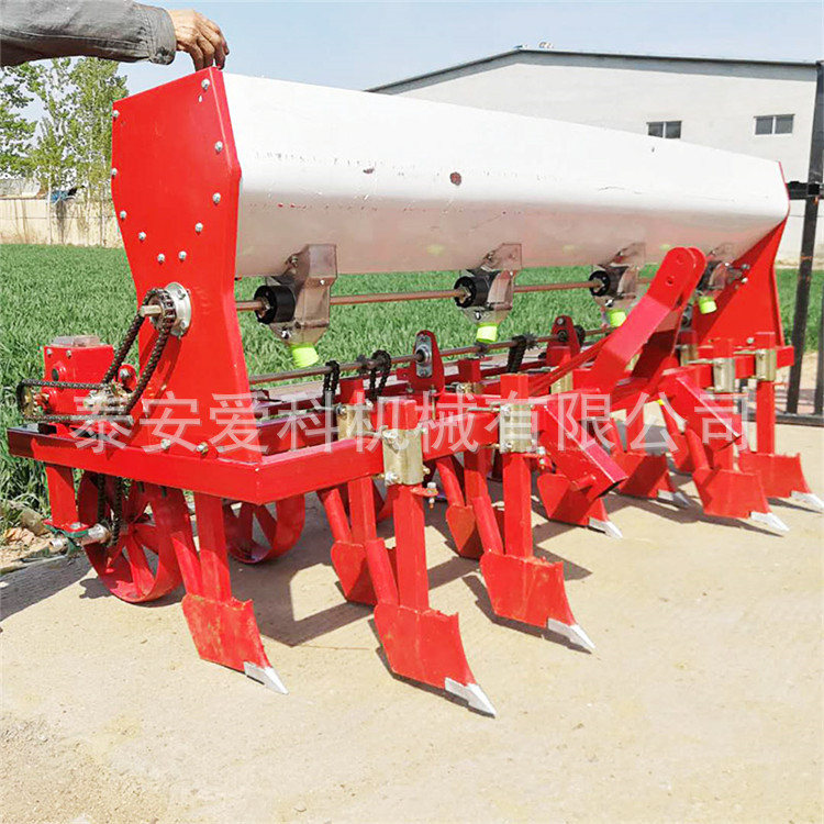 谷子蔬菜精播机拖拉机带蔬菜白菜萝卜播种机小颗粒种子播种多行