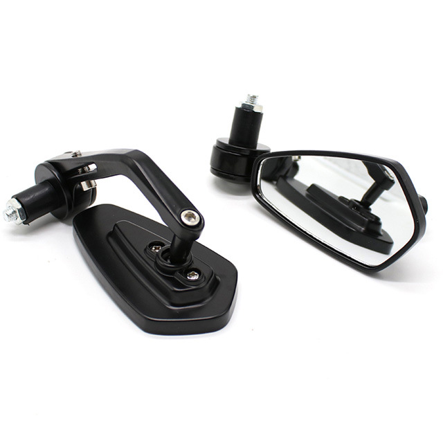 FLYQUICK transfronteriza universal motocicleta modificado diamante barra curvada mango espejo retrovisor