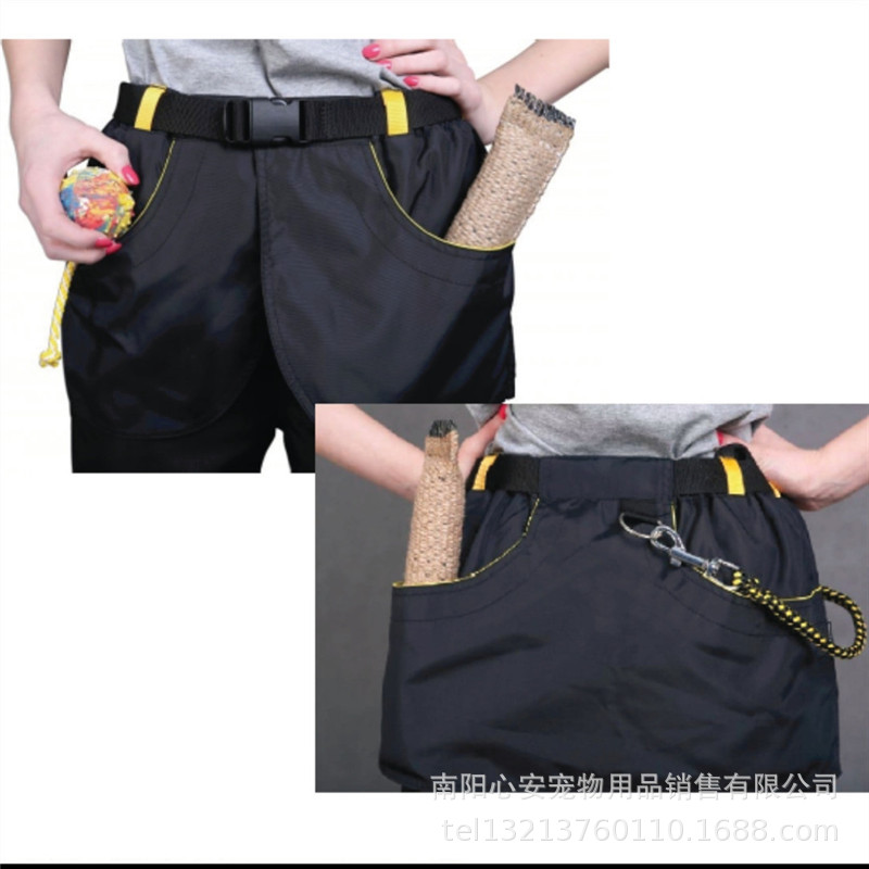 Police dog technical equipment Multiple pockets train apron Half cut vest Multiple Dog training Supplies Dog training pants