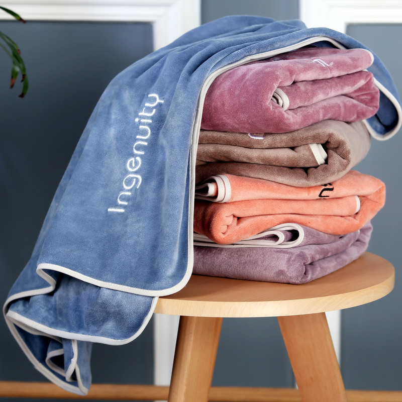 Youth School 400 Keping 70*140cm Thickened Absorbent Bath Towel Embroidered Letters Large Live Strip Microfiber Factory Youth School 400 Keping 70*140cm Thickened Absorbent Bath Towel Embroidered Letters Large Live Strip Microfiber Factory