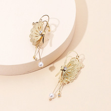 2g Weight Earrings, Ear Studs Classification Wedding, Travel Occasion Bow Knot Pattern Women'S Gender White, Pink, Purple Color Fashion New Three-dimensional Butterfly Korea Trendy Fashion Wild Resin Earrings Wholesale Nihaojewelry 2