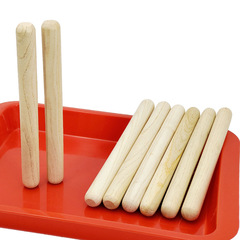 Orff music teaching aids sound stick beat stick rhythm stick log environmental protection kindergarten Mister early education musical instrument toys