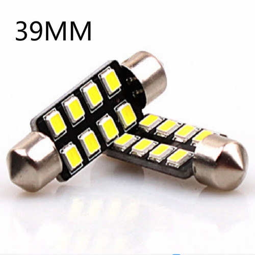Direct sale from car light factory 12V/24V high brightness decoding car LED dual-tipped reading light replacement installation C5W car light