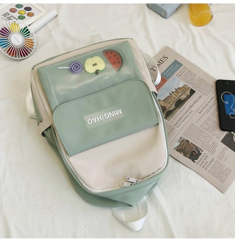 Korean College Style Creative Funny Transparent Fruit Backpack Casual Schoolbag Wholesale Nihaojewelry display picture 19