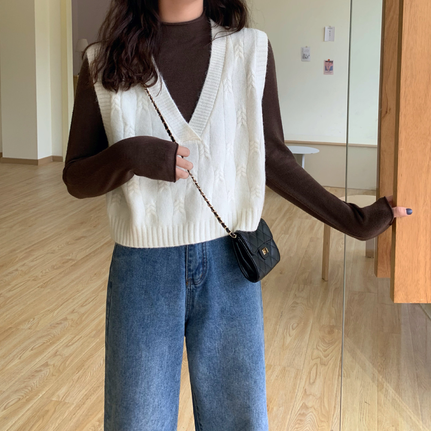 Gilet femme en tricot - Ref 3434792 Image 36