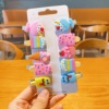 Children's cute hairpins for princess, cream hair accessory, bangs, Korean style