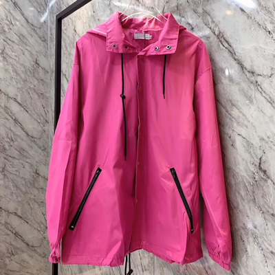 2020 Early Autumn new pattern Long sleeve Cap letter printing Easy Lovers money Windbreaker Star Same item coat