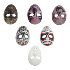 Halloween quick and convenient makeup mask costume party stage performance scary makeup lightweight mask matching makeup