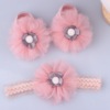 Children's headband, socks, set, small princess costume, hair stick, hair accessory, Birthday gift, wholesale