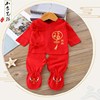 Baby clothes new year Happy New Year Autumn and winter baby full moon One hundred days Caught Week Chinese style Hanfu Tang costume Climbing clothes