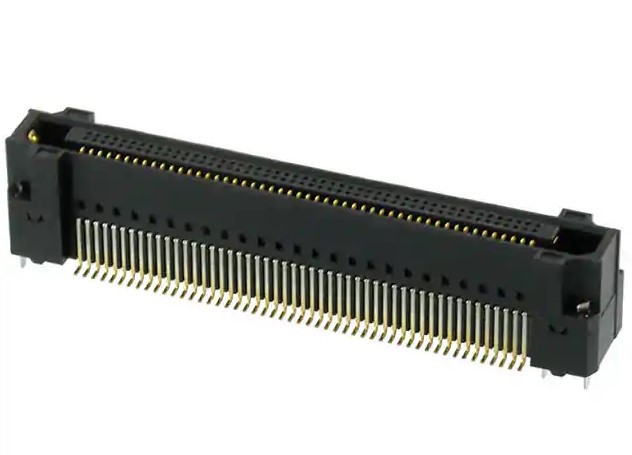 中央带触点FX18-100S-0.8SV15广濑针座100PIN现货0.8MM间距