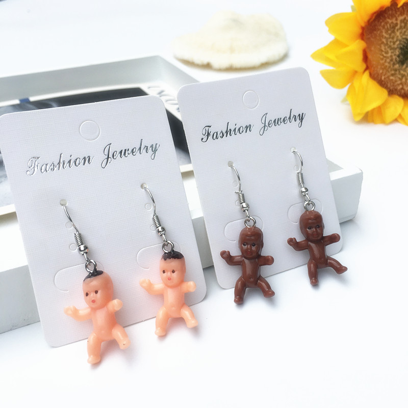 Novelty Doll No Inlaid Earrings display picture 3