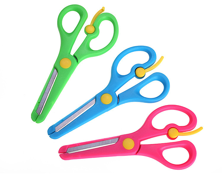 Suministro directo de fábrica tijeras de pluma de impresión 3D Tijeras de seguridad para niños Tijeras consumibles tijeras elásticas