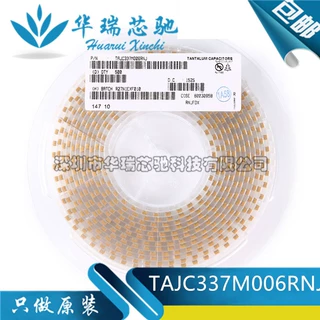 原装正品 贴片钽电容 6032C 6.3V 330UF ±20% TAJC337M006RNJ