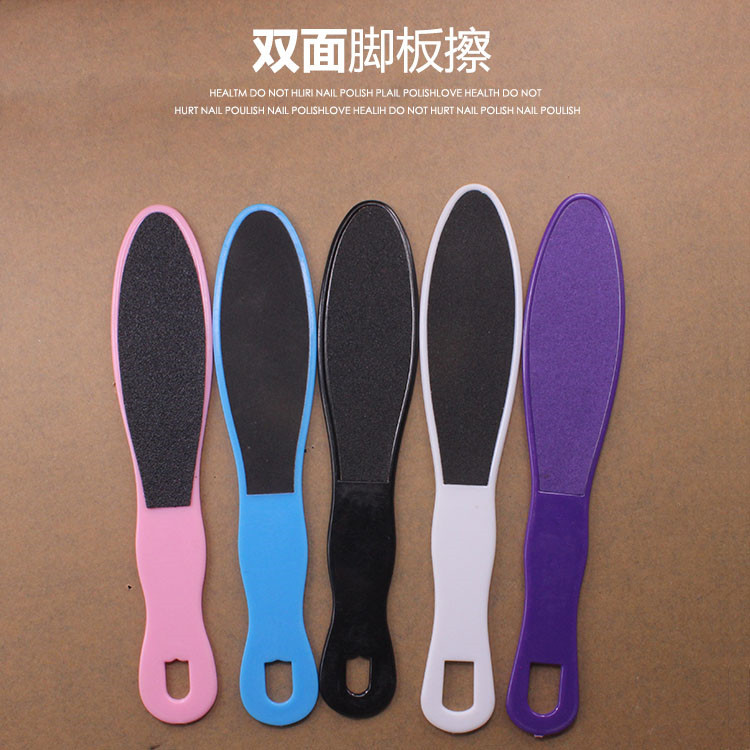 Spot supply of plastic handle feet double -sided scrub to dead skin…