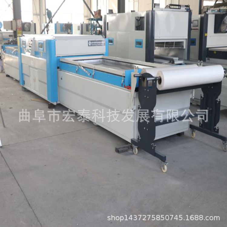 曲阜宏泰 升级新款 背景墙真空覆膜机 橱柜门板真空吸塑机