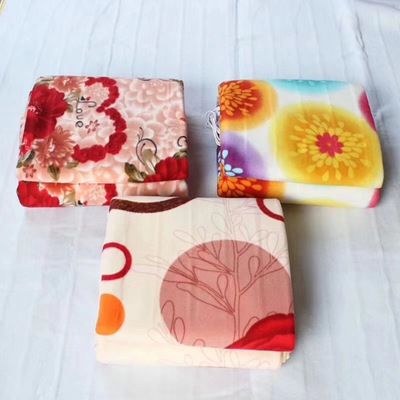 Love pea Electric blankets Single Double enlarge Three 1.8*2.0 Blanket Double flowers Double control Gift box Electric bed