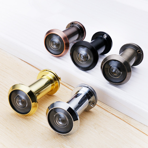 Anti-theft door cat eye door mirror high definition glass lens 200 degree wide angle anti-pry anti-rotation hotel door hotel door sheep eye