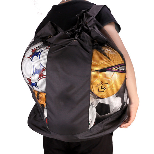 Factory direct sales large football bag basketball net bag thickened basketball bag football sports bag storage bag