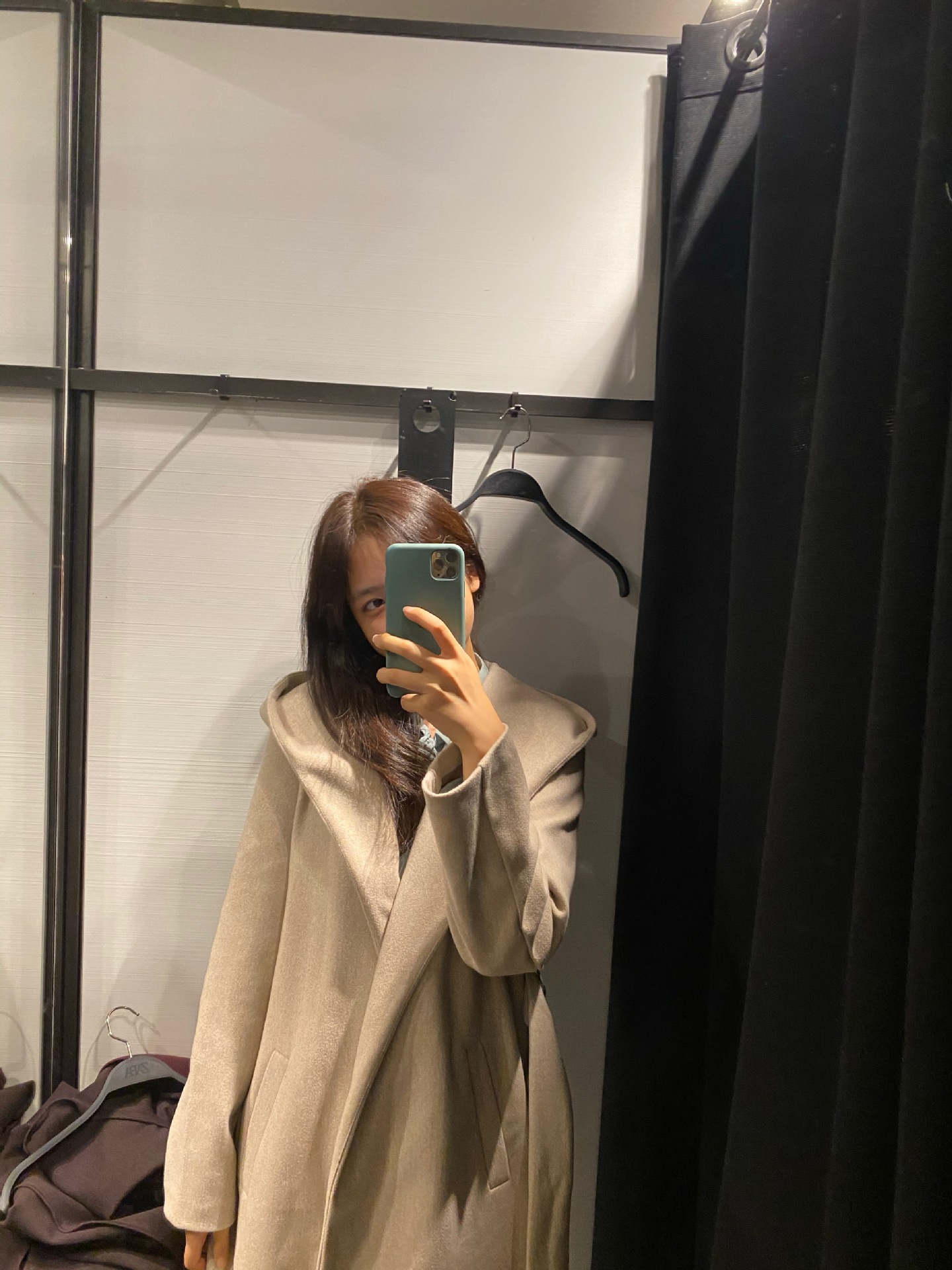 wholesale autumn A hooded women's woolen coat jacket NSAM3241