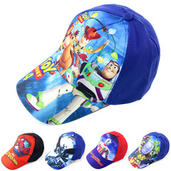 Anime baseball cap cross-border bestseller, cartoon print boys hat, foreign trade children's hat wholesale T748