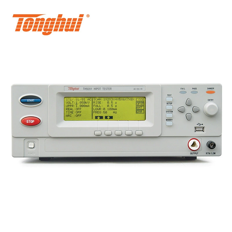 Tonghui TH9201 TH9201B TH9201S Программное управление, устойчивый к напряжению тестер изоляции переменного и постоянного тока, регулирование электрической безопасности