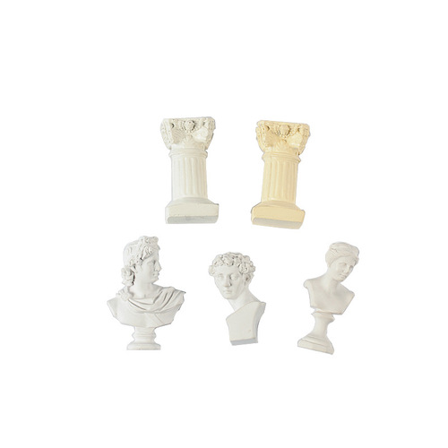 Nordic style mini plaster statue photo photography portrait props Roman column decoration scene ornaments background