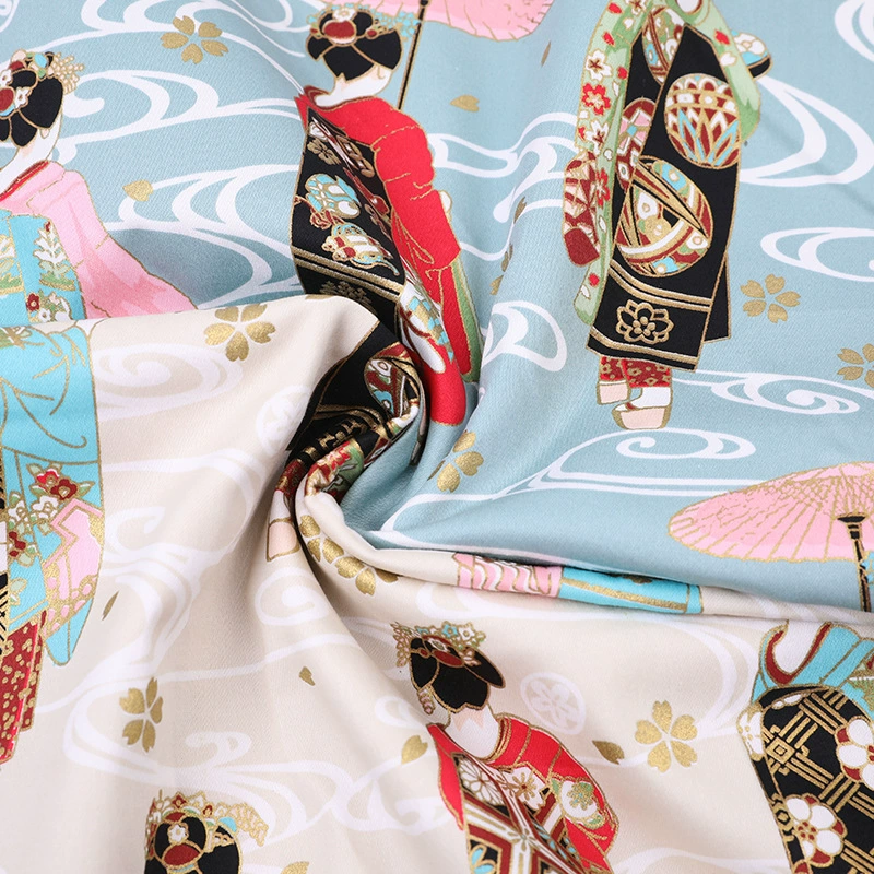 Japanese elastic cloth, cheongsam, (Physicals)